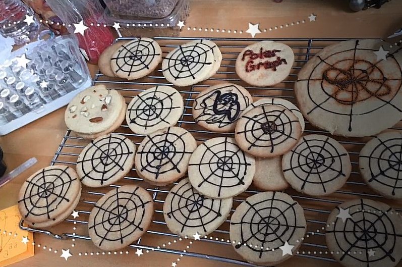 polar graph cookies